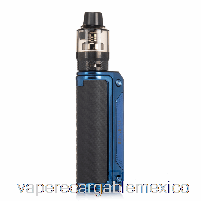 Vape Recargable Lost Vape Thelema Solo 100w Kit De Inicio Sierra Azul/fibra De Carbono